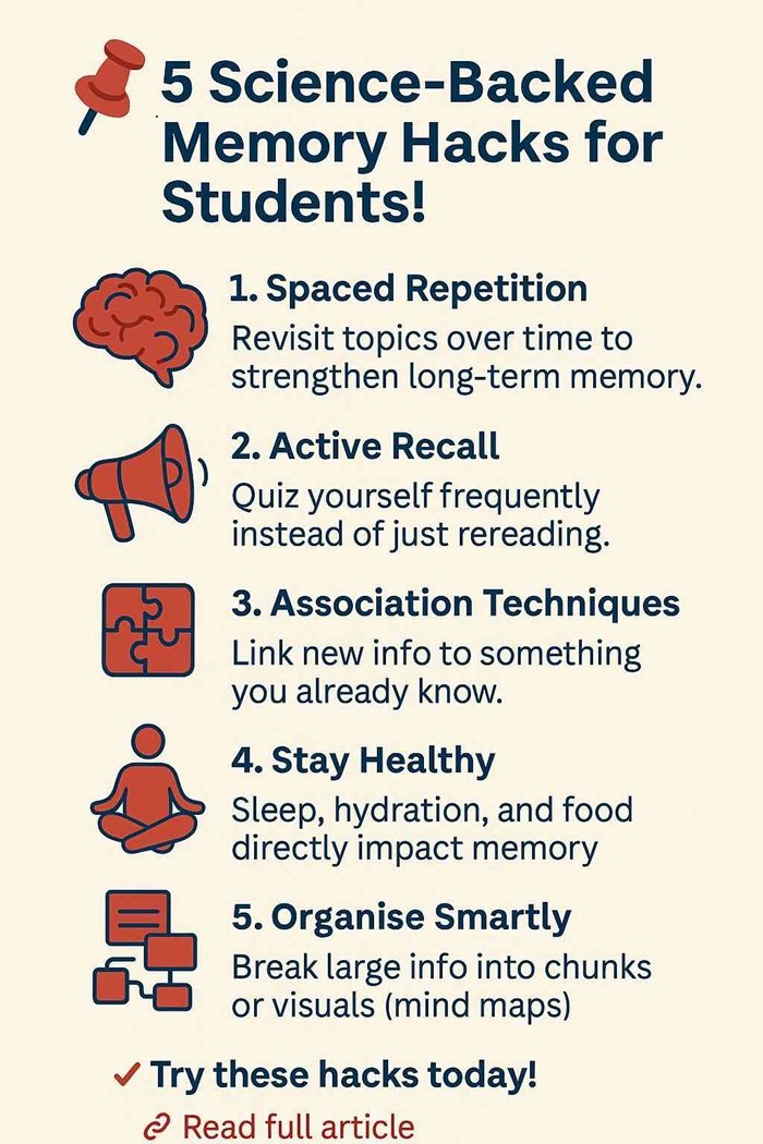 Memory Techniques & Productivity Hacks: Study Smarter, Not Harder