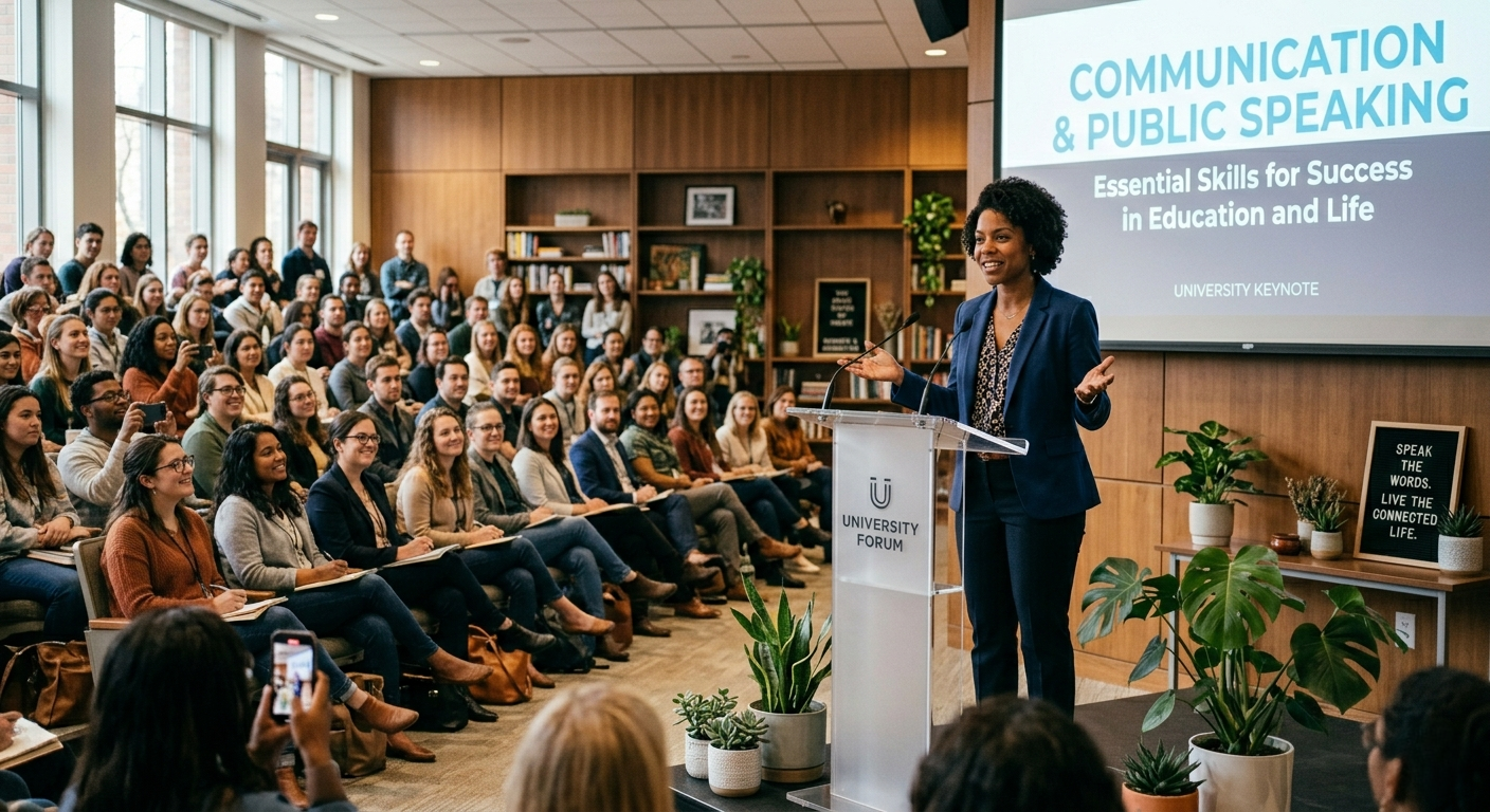 Communication and Public Speaking: Essential Skills for Success in Education and Life