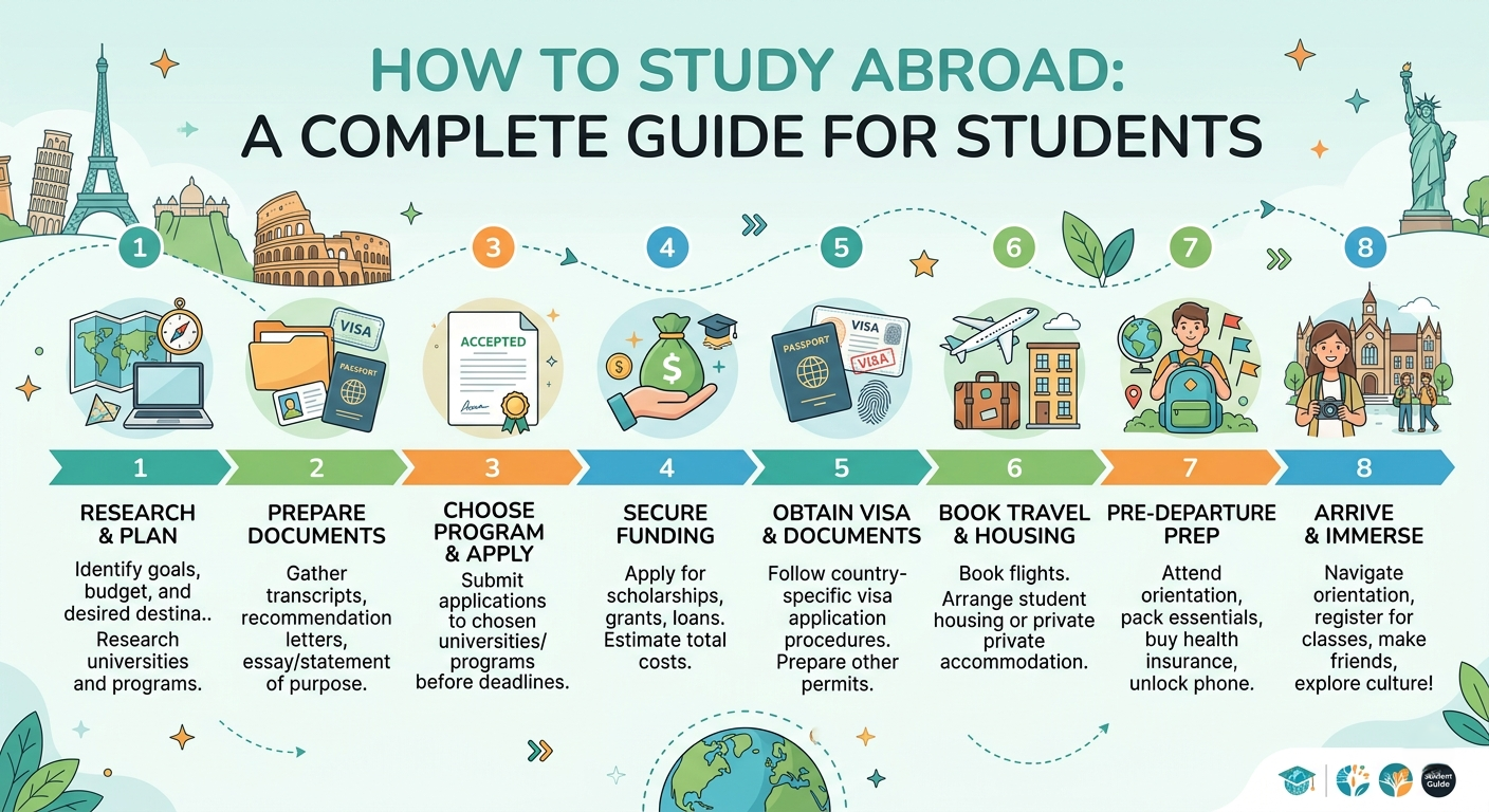 How to Study Abroad: A Complete Guide for Students