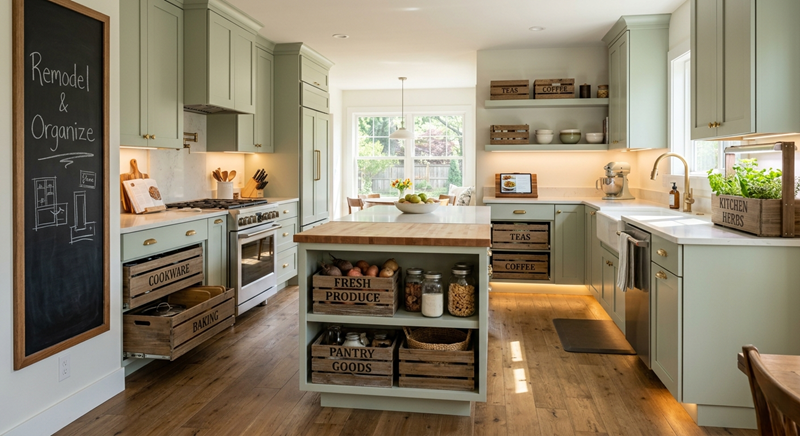 Kitchen Remodeling and Storage Ideas: Transform Your Space with Smart Design