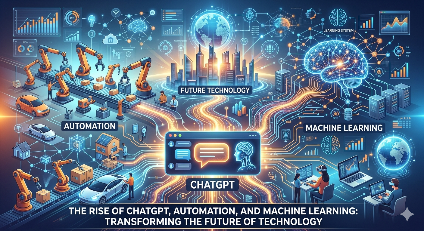 The Rise of ChatGPT, Automation, and Machine Learning: Transforming the Future of Technology