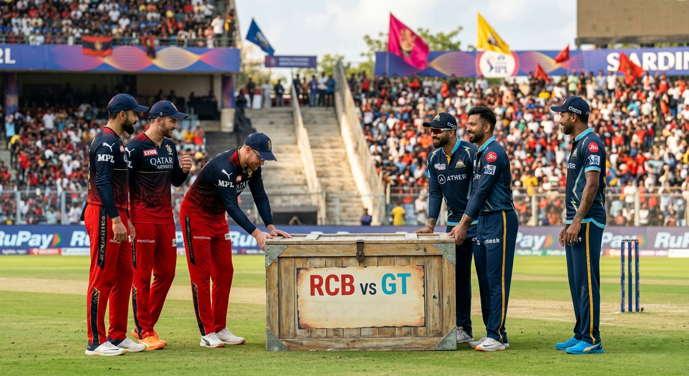 Royal challengers Bengaluru vs Gujarat titans players